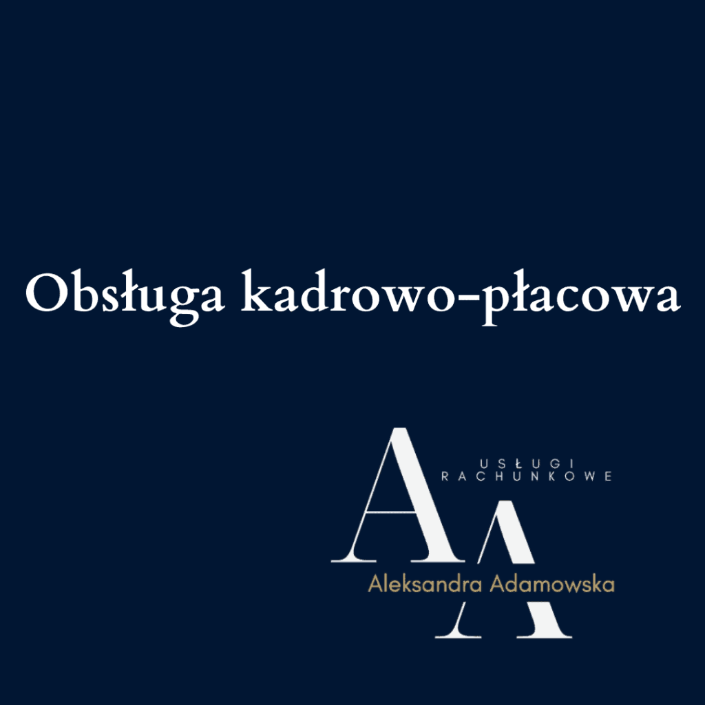 obrazek z napisem obsługa kadrowo-placowa i logo