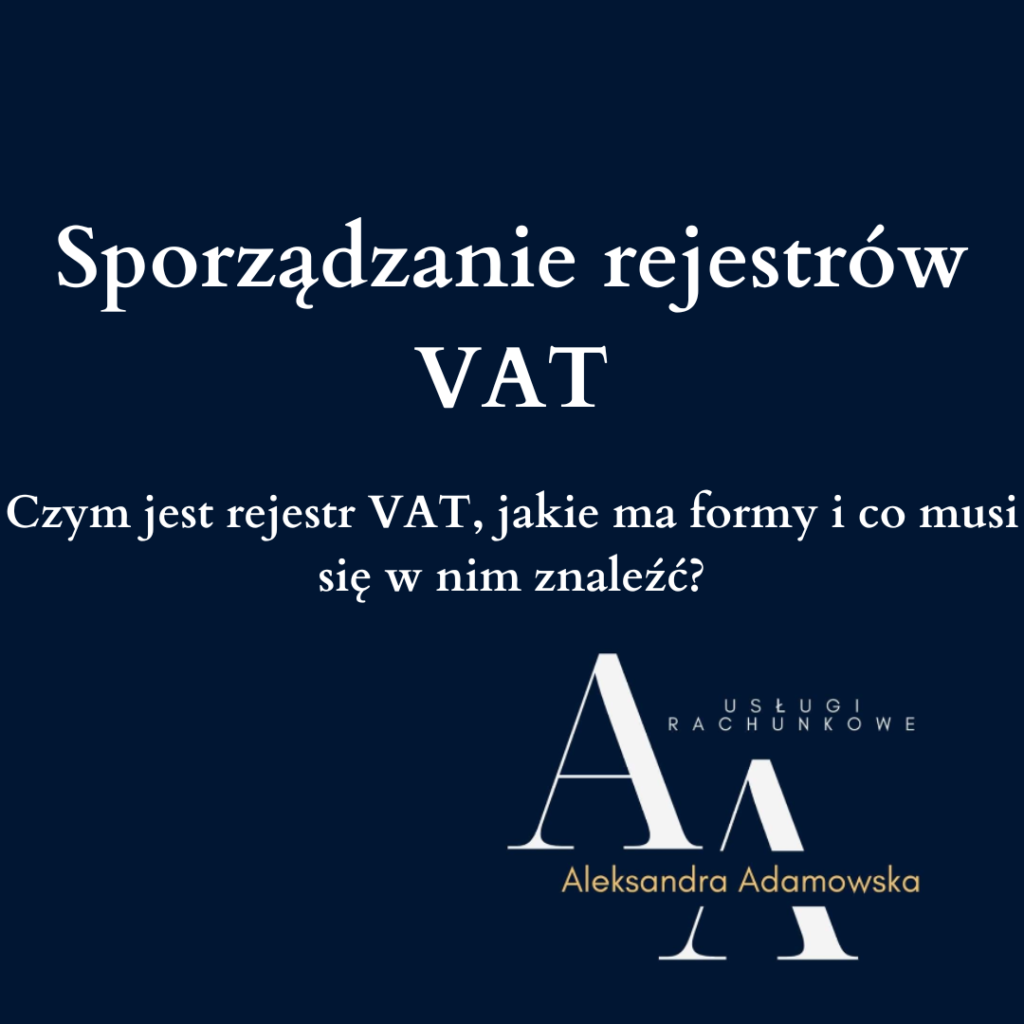 Rejestr VAT