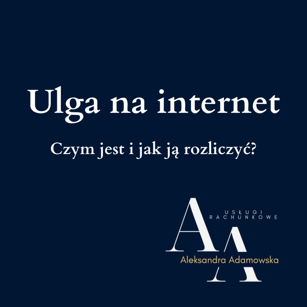 Ulga na internet - czym jest i jak ją rozliczyć