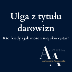 Ulga podatkowa z tytułu darowizn – kto, kiedy i jak może z niej skorzystać?