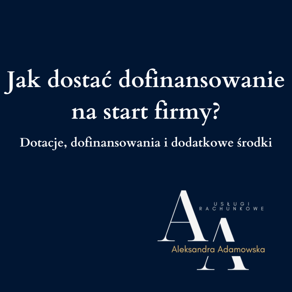 Dofinansowanie na start firmy